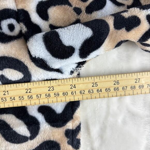 Secret Treasures Lounge / Pajama Set Women's 2X Fleece Jaguar Leopard Print - Picture 5 of 13